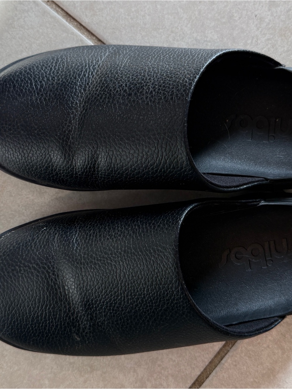 Men's Black Snibbs Slide-On Clog - Slip-On Casual Comfort